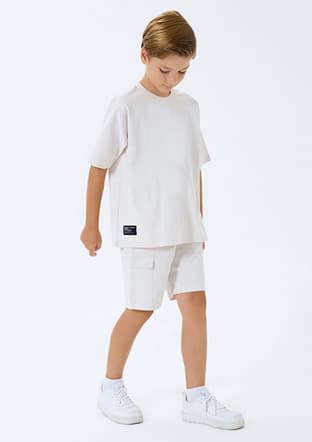 Rp3765-G Erkek Çocuk Bej Pijama - 1