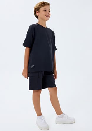 Rp3765-G Erkek Çocuk Antrasit Pijama - 1
