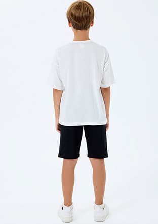 Rp3752-G Erkek Çocuk Beyaz Pijama - 2