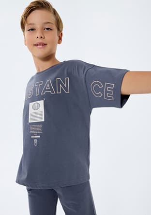 Rp3752-G Erkek Çocuk Füme Pijama - 3