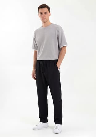 Tc8038 Erkek Siyah Pantolon - 1