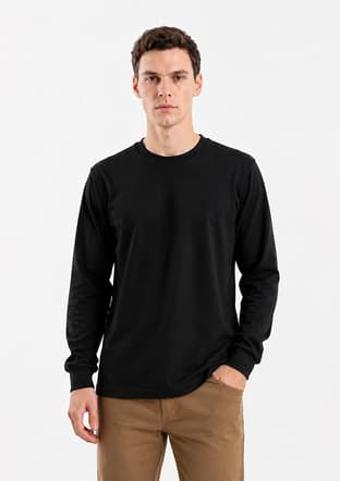 Tc4045 Erkek Siyah Sweatshirt - 1