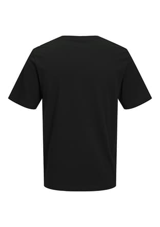 12297891 Erkek Siyah Bisiklet Yaka T-shirt - 3