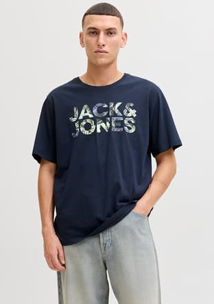 12288536 Erkek Çok Renkli Baskılı T-shirt - 1