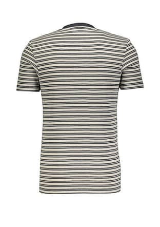 41830 Erkek Lacivert Bisiklet Yaka T-shirt - 2