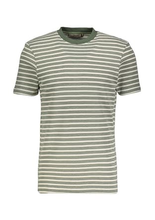 41830 Erkek Yeşil Bisiklet Yaka T-shirt - 1