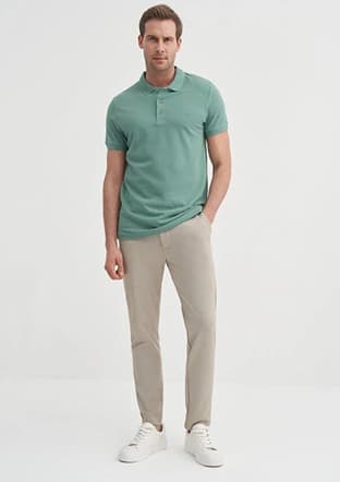 46130 Erkek Polo Yaka T-Shirt - 1