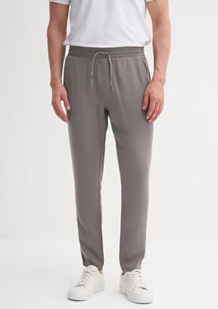 00390 Erkek Yeşil Pantolon - 2