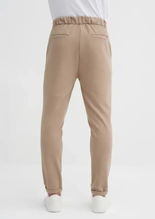 00055 Erkek Bej Pantolon - 3