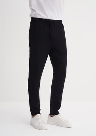 00250 Erkek Siyah Pantolon - 2