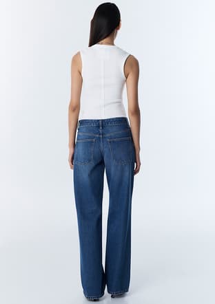 Ts1260018037 Kadın Lacivert Jean Pantolon - 3