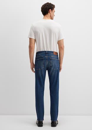 M0081090816 Erkek Çok Renkli Jean Pantolon - 2