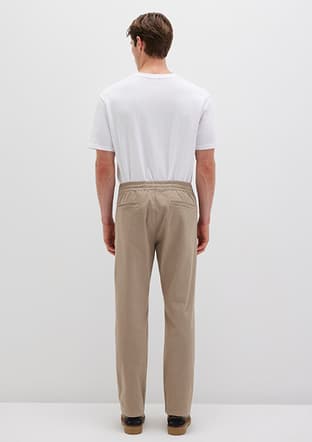 M0010547-80062 Erkek Bej Pantolon - 2