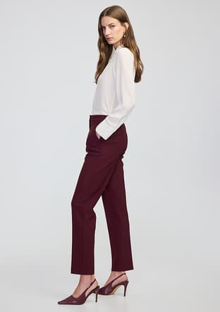 Iw6250003222 Kadın Bordo Pantolon - 2