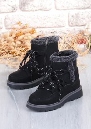 Lina Bot Flt Unisex Çocuk Siyah Bot - 2