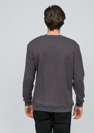 Joe53330 Erkek Antrasit Sweatshirt - 3