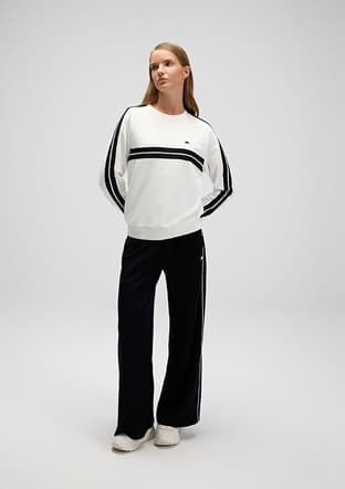 Ef536 Kadın Beyaz Sweatshirt - 2