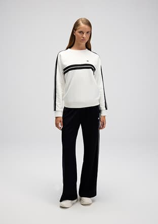 Ef536 Kadın Beyaz Sweatshirt - 3