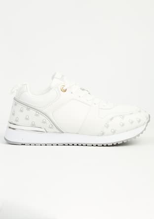 Bnı-12097 Kadın Beyaz Sneaker - 1
