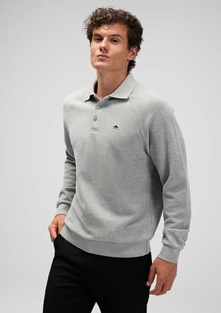 Em633 Erkek Gri Sweatshirt - 1