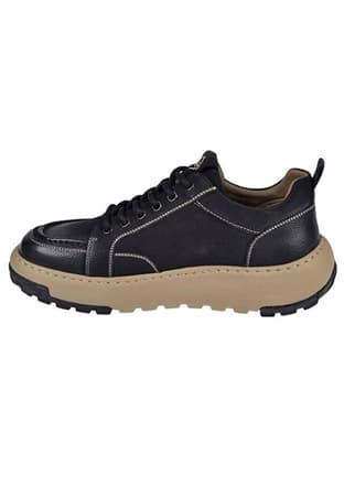 25K552 Sy Erkek Siyah Casual Ayakkabı - 3