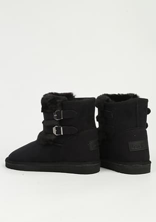 Bn-50198 Unisex Çocuk Siyah Bot - 3