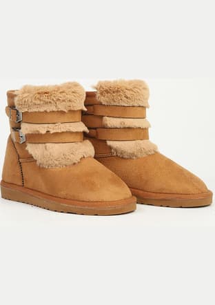 Bn-50198 Unisex Çocuk Bej Bot - 2