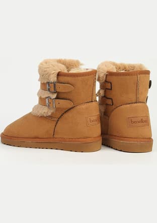 Bn-50198 Unisex Çocuk Bej Bot - 3