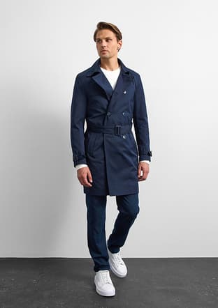 B35W60049 Erkek Lacivert Mont - 1