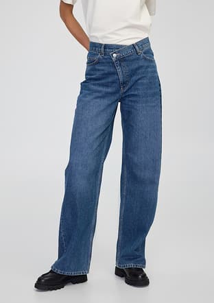 Iw6250018050 Kadın Lacivert Jean Pantolon - 3
