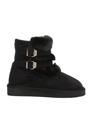 Bn-50195 Unisex Çocuk Siyah Bot - 1