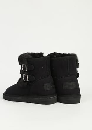 Bn-50195 Unisex Çocuk Siyah Bot - 3