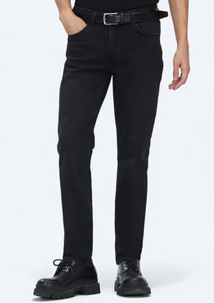 Pant-3548 Erkek Siyah Pantolon - 2