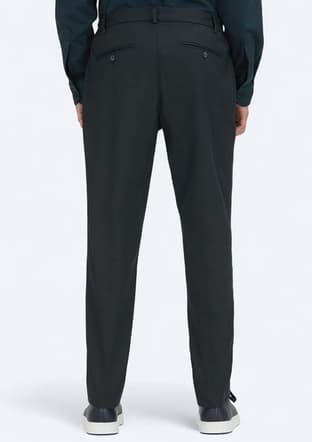 Pant-3553 Erkek Siyah Pantolon - 3