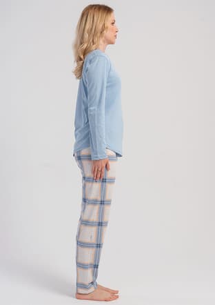 5030705413 Kadın Mavi Pijama - 2