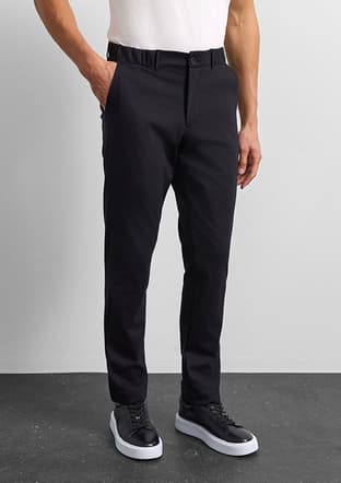 B35W33008 Erkek Siyah Pantolon - 2