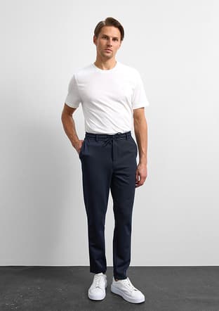 B34S34016 Erkek Lacivert Pantolon - 1
