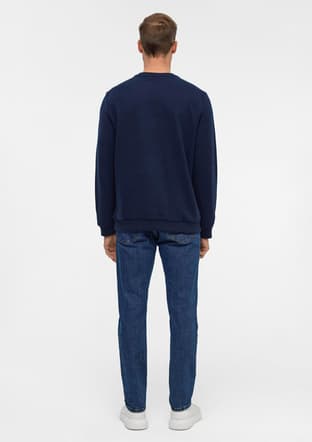 Sw2013700013 Erkek Lacivert Sweatshirt - 3