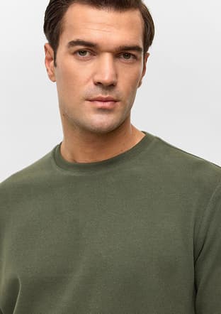 Sw2013700013 Erkek Yeşil Sweatshirt - 3