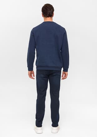 Sw2013700010 Erkek Lacivert Sweatshirt - 2