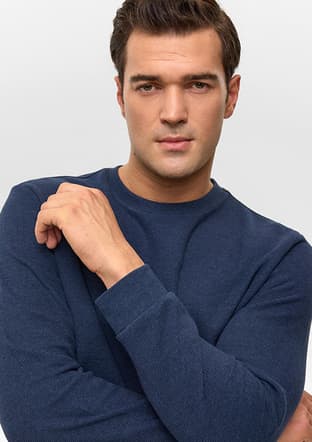 Sw2013700010 Erkek Lacivert Sweatshirt - 3