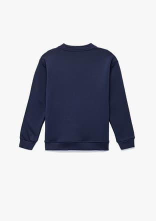 6Wkb10063Tk Erkek Çocuk Lacivert Sweatshirt - 2