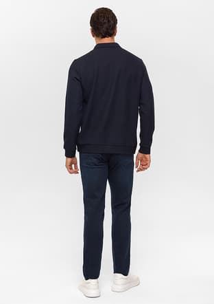 Sw2013700017 Erkek Lacivert Sweatshirt - 2