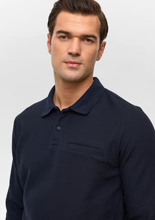 Sw2013700017 Erkek Lacivert Sweatshirt - 3