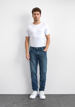 B35W35006 Erkek Lacivert Pantolon - 1