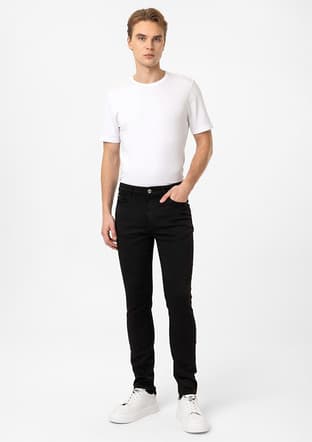B34T30009 Erkek Siyah Pantolon - 1