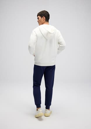 Em581 Erkek Beyaz Sweatshirt - 3