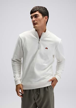 Em580 Erkek Beyaz Sweatshirt - 1