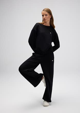 Ef527 Kadın Siyah Sweatshirt - 3