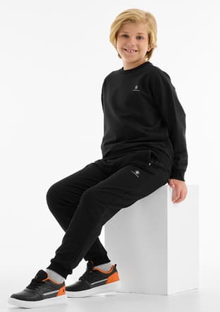 A10205522110010 Erkek Çocuk Siyah Sweatshirt - 3